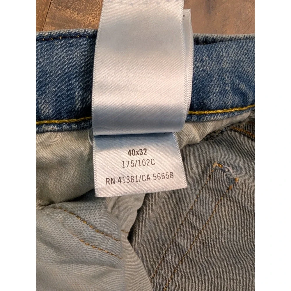 Polo Ralph Lauren Hampton Straight Stretch Denim‎ Jean Mens 40 x 32